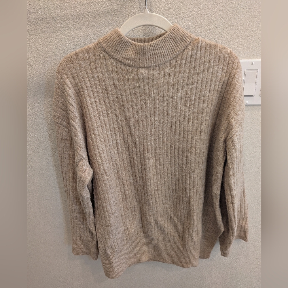 H&M Beige Knit Sweater